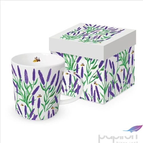 Bögre Porcelán 4dl Tracey's Lavendula dobozban