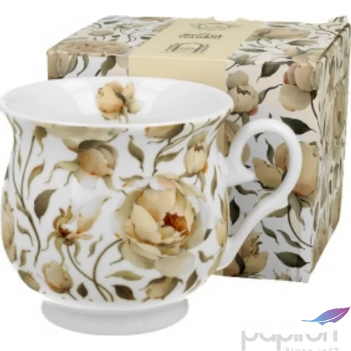 Bögre porcelán 500ml dobozban, English Roses White