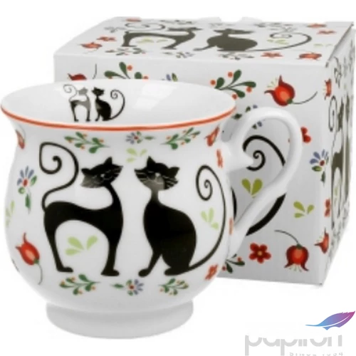 Bögre porcelán 500ml dobozban, Koty Etno