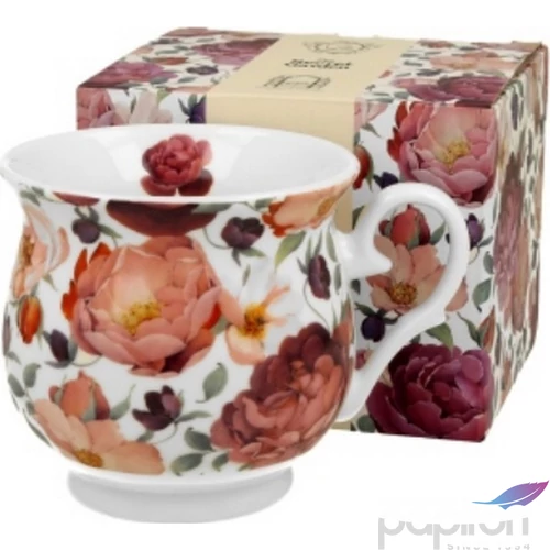 Bögre porcelán 500ml dobozban, Spring Roses White