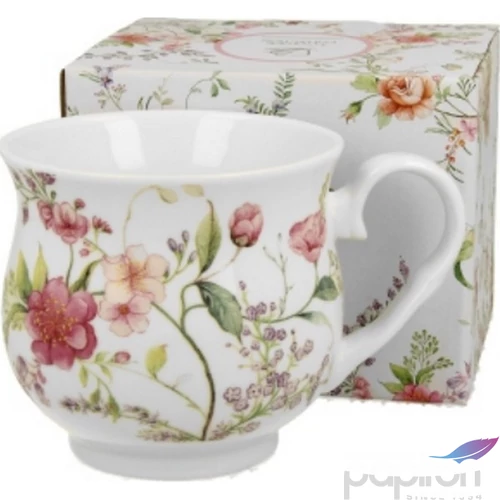 Bögre porcelán 530ml dobozban, Indira