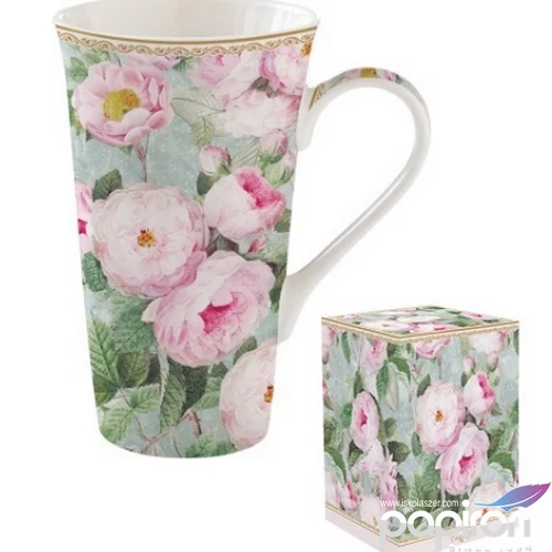 Bögre Porcelán 6dl Roses in Bloom dobozban