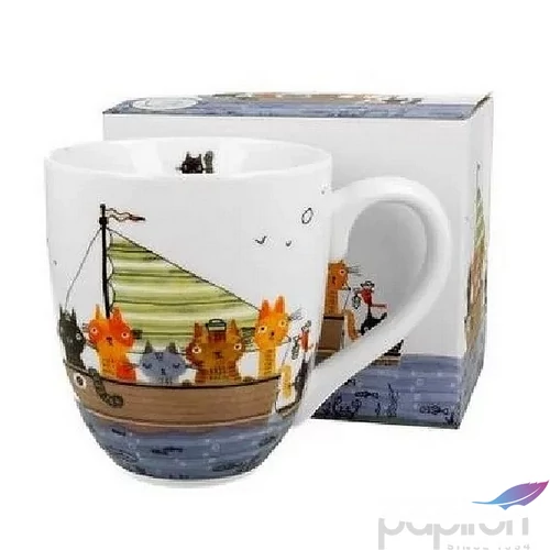 Bögre porcelán 1l Cats crew