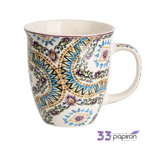 Bögre porcelán 650 ml SOLEDAD Díszdobozban