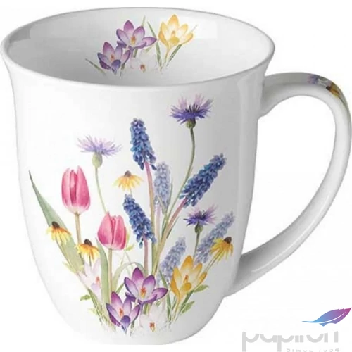 Bögre porcelán Ambiante Hello spring 4dl porcelánbögre