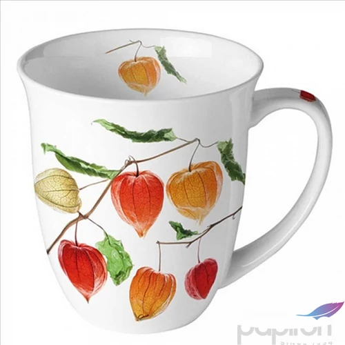 Bögre porcelán Ambiante Lampion flower 4dl porcelánbögre