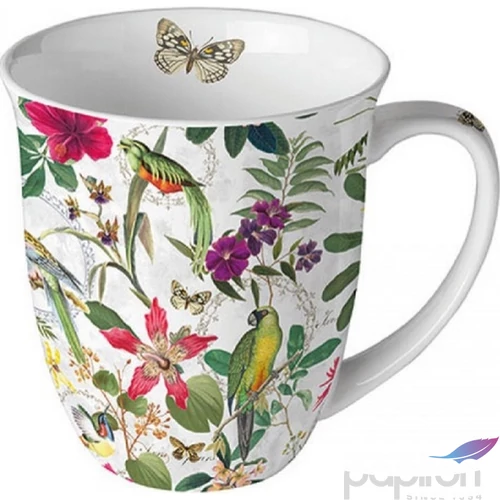 Bögre porcelán Ambiante Tropical Jungle 4dl porcelánbögre