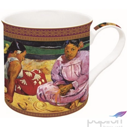 Bögre Porcelán 3dl Gauguin: Tahiti nők a parton dobozban