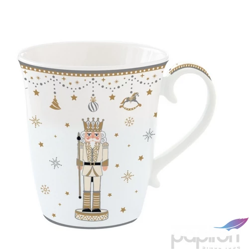 Bögre Porcelán karácsonyi 2,7dl Royal Nutcracker dobozban