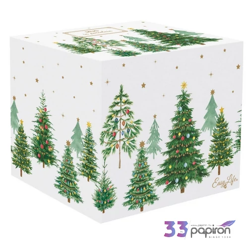 Bögre porcelán karácsony 3dl Festive Trees dobozban