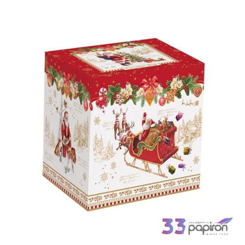 Bögre porcelán karácsony 3,4dl Christmas Memories dobozban
