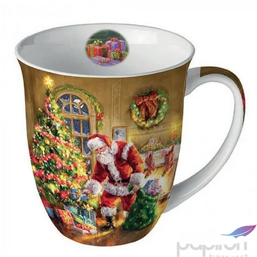Bögre porcelán Ambiante Gifts under Christmas tree 4dl porcelánbögre