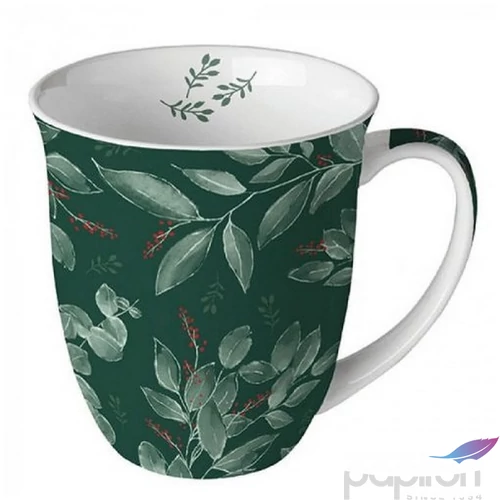 Bögre porcelán Ambiante Leaves and berries 4dl porcelánbögre