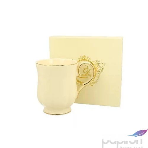 Bögre porcelán aranyszél Clark 