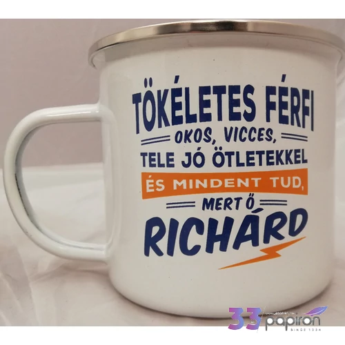 Bögre Richárd Névre szóló bögre