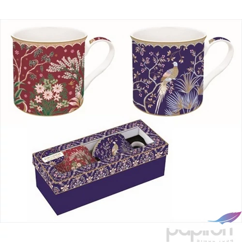 Bögre szett porcelán 3dl Atmosphere, Electic Chic 2db-os dobozban