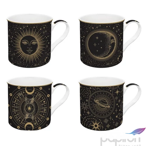 Bögre szett Porcelán 3dl Atmosphere Celestial 4db-os dobozban