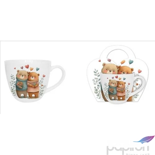 Bögre szett porcelán Bears 2díszcsomagolásban  460ml 