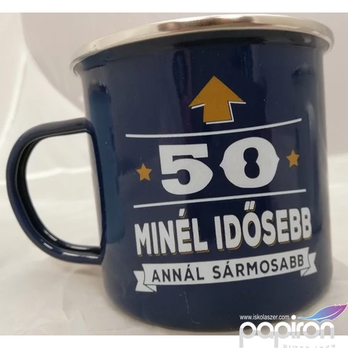 Bögre születésnap 50 Minél idősebb annál sármosabb'