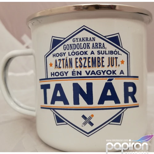Bögre tanár Névre szóló bögre