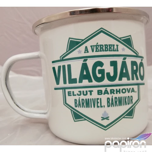 Bögre világjáró Névre szóló bögre