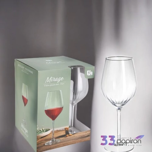 Boros pohár készlet 500ml 4db/szett KPM25