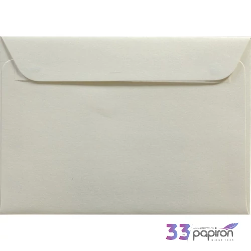 Boríték LC6 selyemfényű színes fehérarany/white gold 10db/csomag