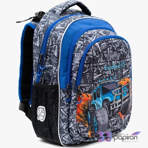 Budmil hátizsák ergonómikus24' 10220013/S12-szürke 10220013-012243-0000