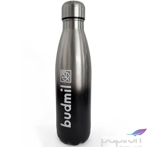 Budmil kulacs fém 500ml 25' Ezüst-Fekete Színátmenetes, 10250002/S3