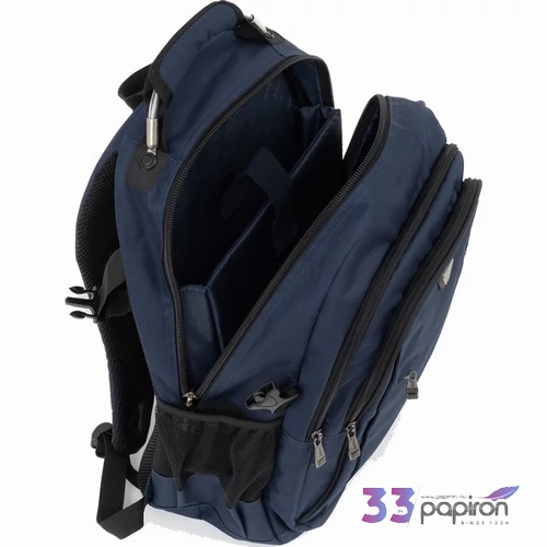 Budmil 25' S.Kék ovális hátizsák ergonomikus