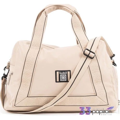 Budmil sporttáska 26 bézs 45x28x20cm 10080124-001261
