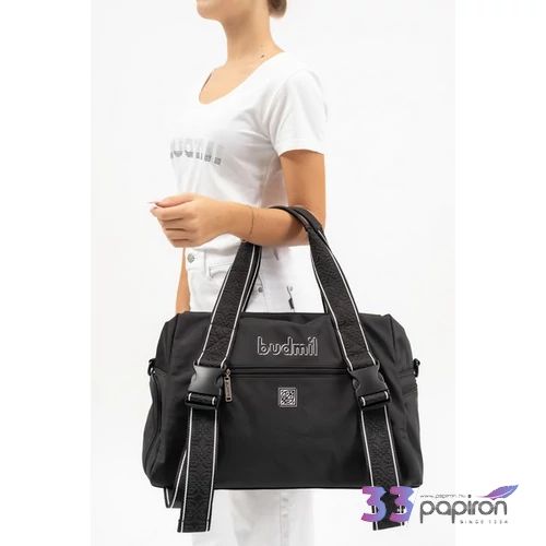 Budmil sporttáska 26 fekete 45x28x20cm 10080124-002261