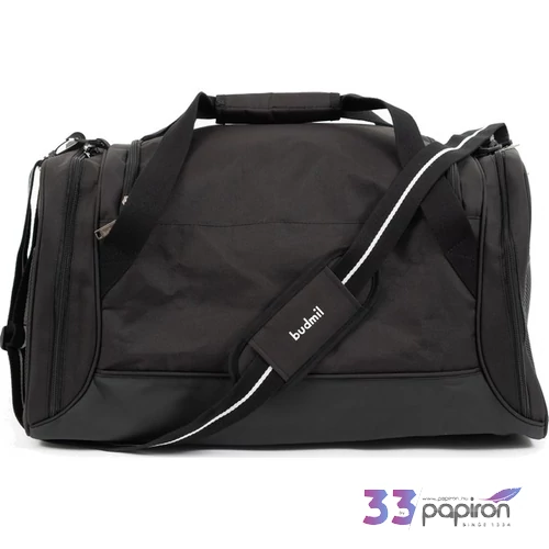 Budmil sporttáska 26 fekete 55x30x32cm 10080123-002261
