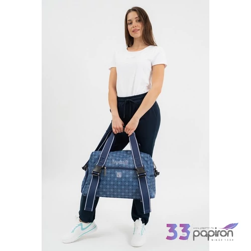 Budmil sporttáska 26 sötétkék 45x28x20cm 10080125-002261