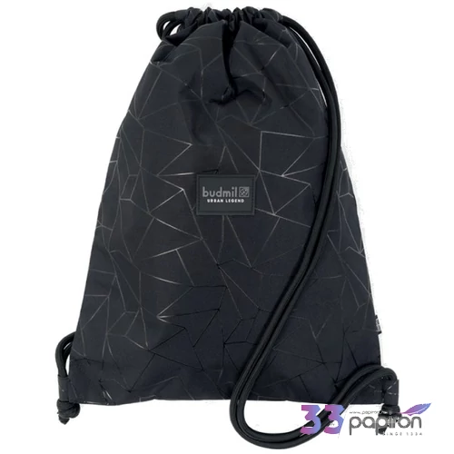 Budmil tornazsák 26' Fekete Mintás 35x46cm 10150034/S6