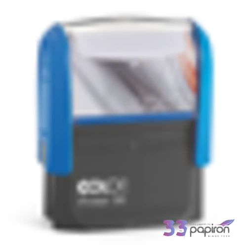 Bélyegző Colop Printer C40 zöld, világoskék, piros, sárga , sötétkék, szürke házzal
