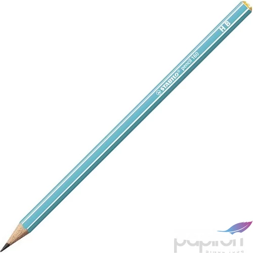 Ceruza HB Stabilo Pencil 160 hatszögletű - kék test Stabilo grafitceruza 160/02-HB