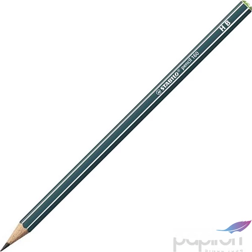 Ceruza HB Stabilo Pencil 160 hatszögletű - olajzöld Stabilo grafitceruza 160/HB