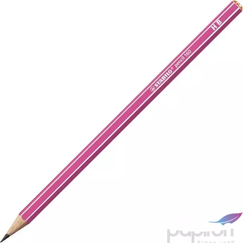 Ceruza HB Stabilo Pencil 160 hatszögletű rózsaszín Stabilo grafitceruza 160/01-HB