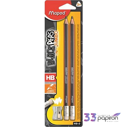 Ceruza radírral Maped HB fekete IMA854740