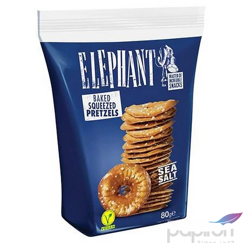 Chips-tallér 80 g ELEPHANT sós 
