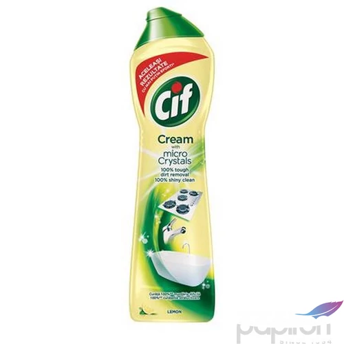 Cif folyékony súroLó 250ml súrolókrém Lemon/citrom KHT076 "16db/karton;304db/sor;2128db/raklap"