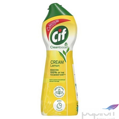 Cif folyékony súroLó 500ml súrolókrém Lemon/citrom KHT029/41088 8db/karton;240db/sor;1200db/raklap