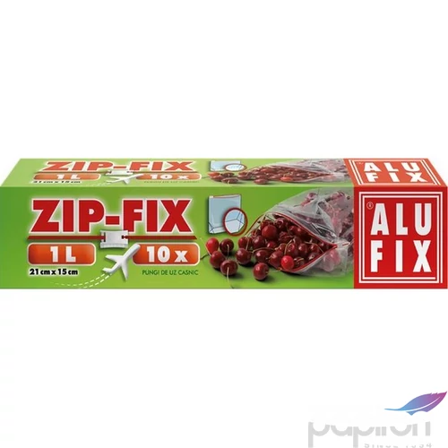 Cipzáras zacskó 1l ALUFIX Zipp Fix