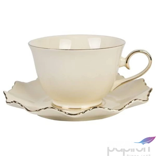 Csésze+alj Porcelán 250ml, 2 személyes,dobozban 
