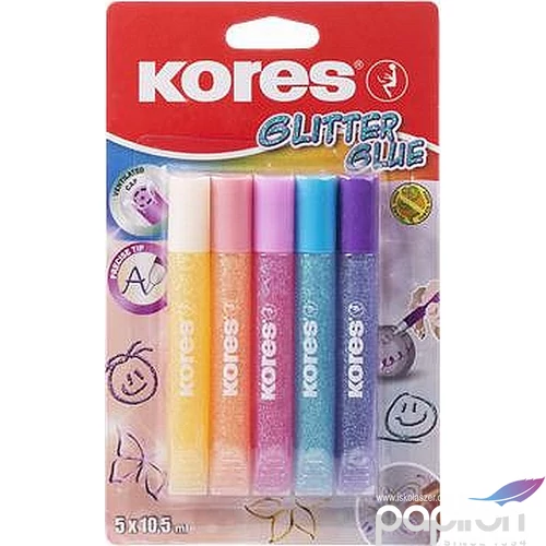 Csillámos ragasztó Kores  IK75000