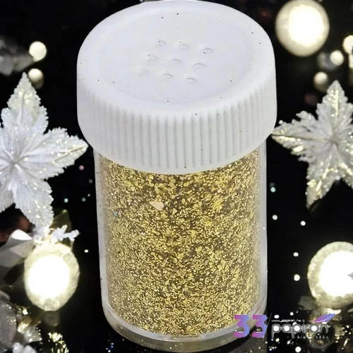 Csillámpor 15g arany