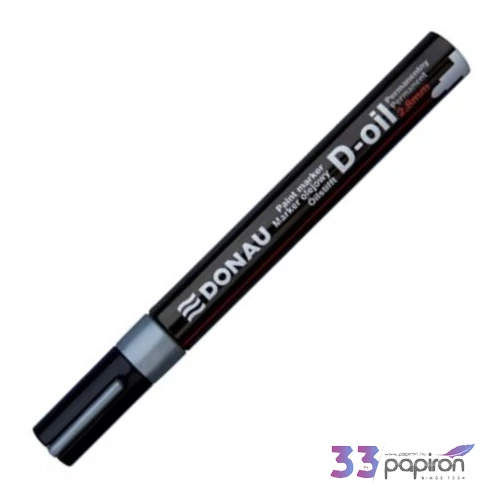 Lakkmarker Donau D-oil M 2,8mm kúpos hegyű ezüst Írószerek DONAU 7369001PL-38
