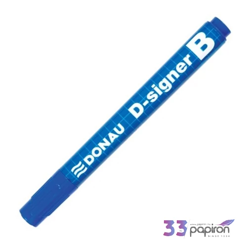 Táblamarker DONA D-signer B' 2-4mm kerek hegyű kék Írószerek DONAU 7372001-10PL