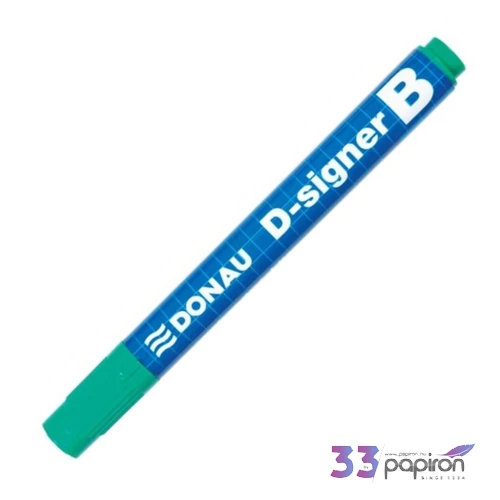 Táblamarker DONA D-signer B' 2-4mm kerek hegyű zöld Írószerek DONAU 7372001-06PL